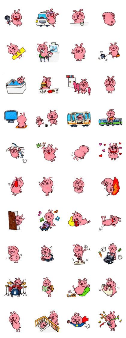 Funny rabbit ''Usatan''2