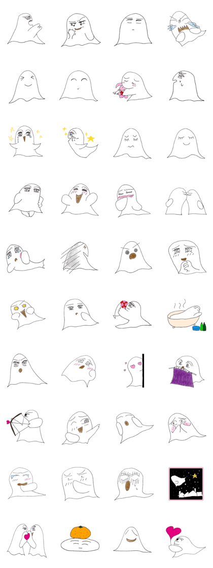Marshmallow ghosts are girly 2