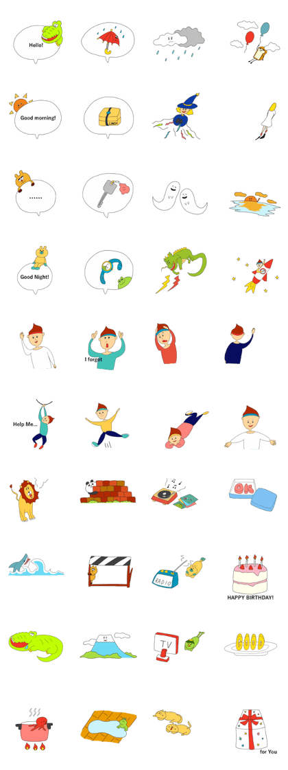 Combination of Stickers! Combination of Stickers!