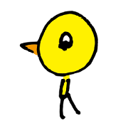 Sticker of P-chan Sticker of P-chan