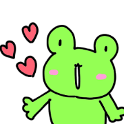 kaeruchan sticker kaeruchan sticker