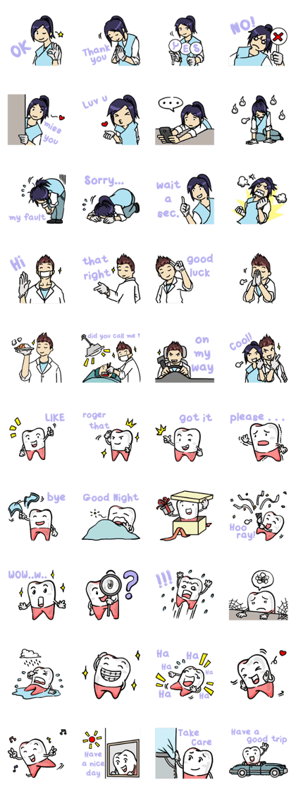 Dentist guy & girl [ENG]