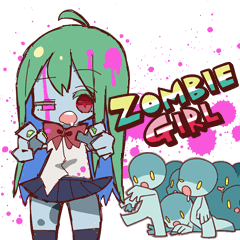 Zombie girl zombie-chan