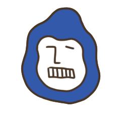 Upset Blue Gorilla