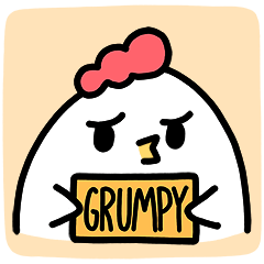 Grumpy Chicken No. 2