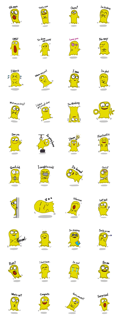 Yellow ghost