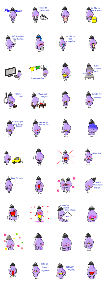 Mushroom-kun2(English version)
