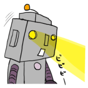 With a robot