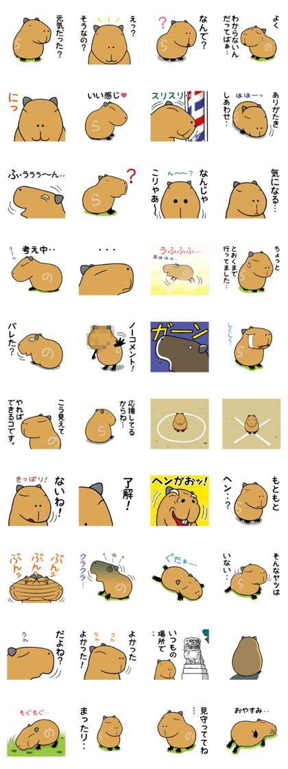 Daily Life of of a Stray Capybara (3)