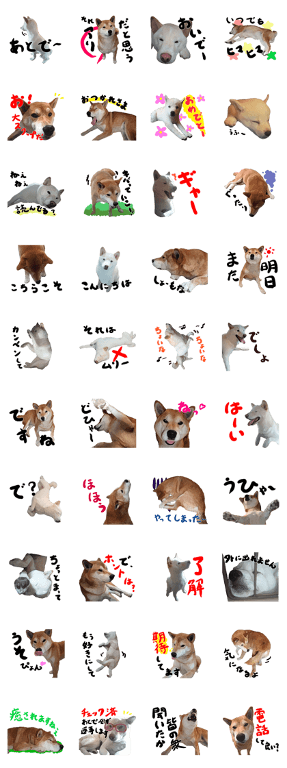 Sticker Shibainu(vol3)