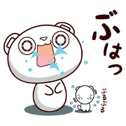 Bear stamp that can be used in reply