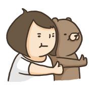 Lil Fatty and Bear