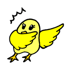 A yellow bird Piyo