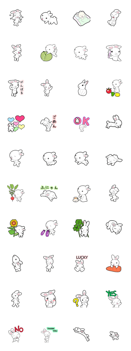Vegetables rabbit