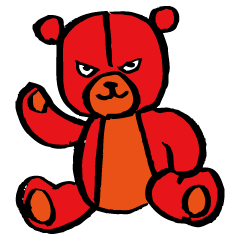 Red teddy bear