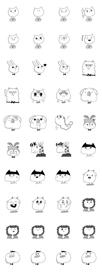 Kawaii!! Animal face