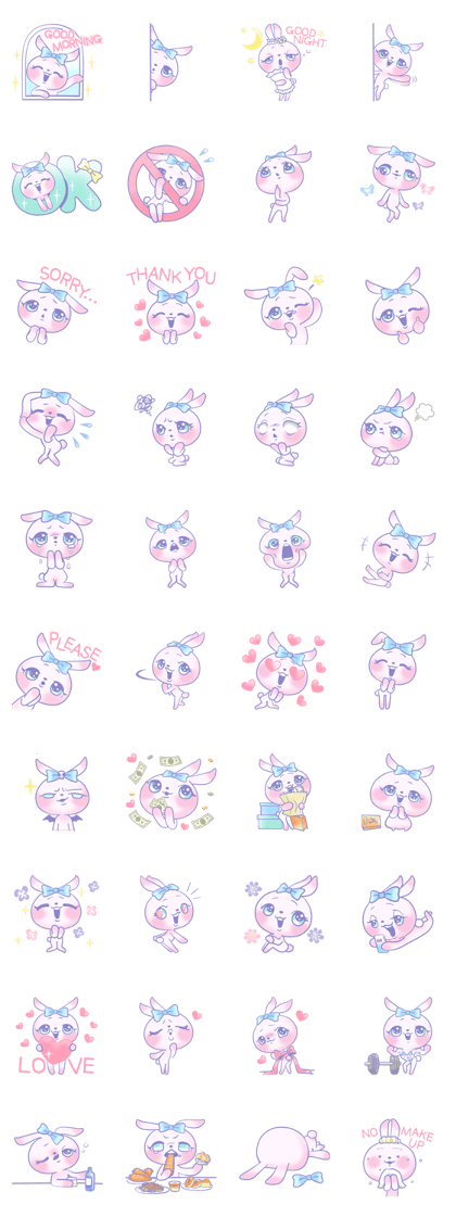 Girly Bunny -World Wide-