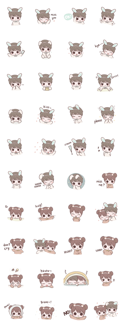 Bunny & Bearby Eng Ver.
