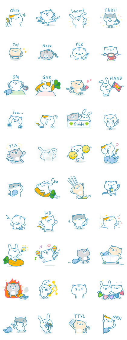 Cats Every day - English ver