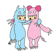 Monsters Costume Momo&Sora