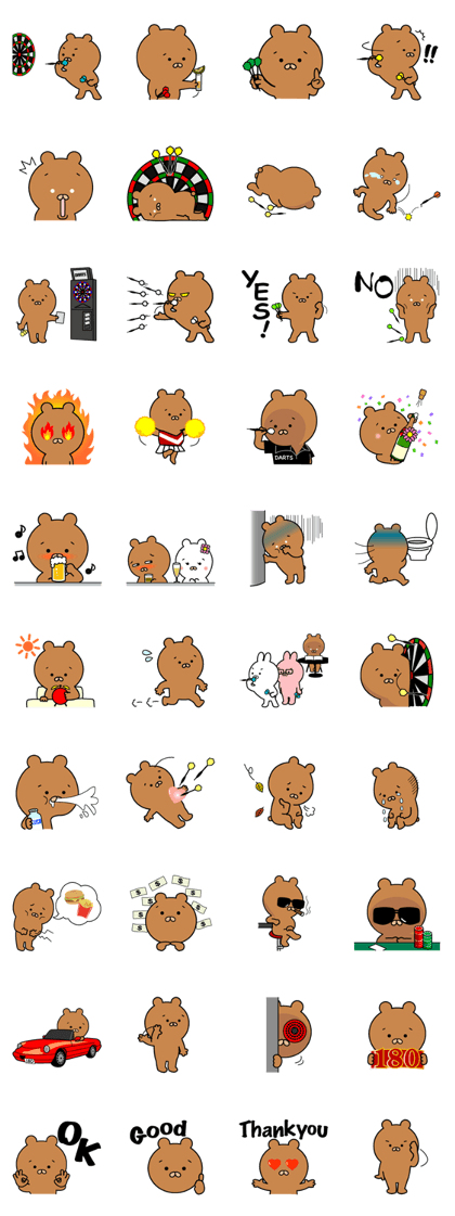 darts bear