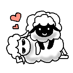 Daily life of the soft and fluffy sheep2