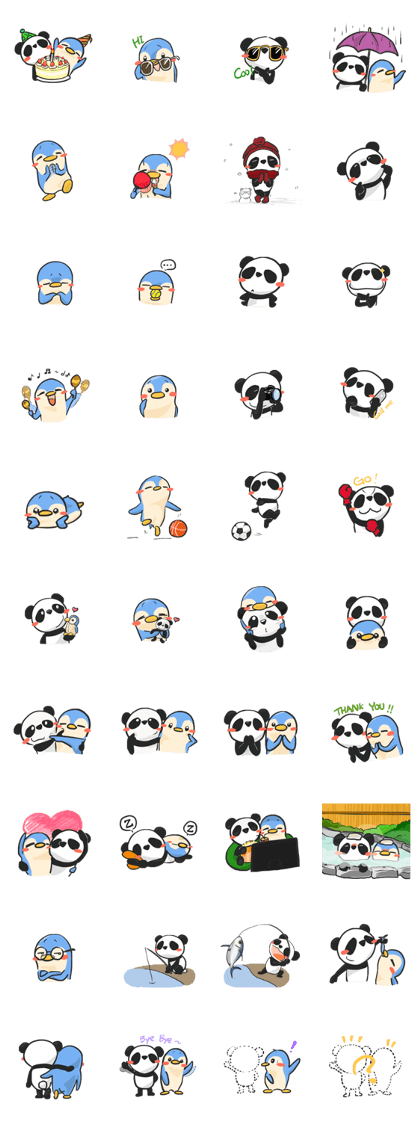 Penguin & Panda