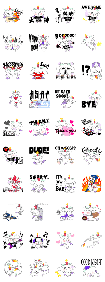 metal monster BAT GOAT
