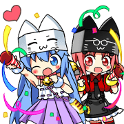 Cat cap girl Aqua