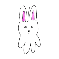 Funny rabbit .