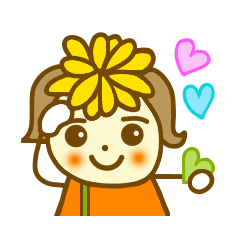 Dandelion flower girl
