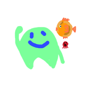 The alien who lives in the sea.