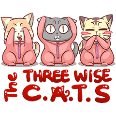 CatRabbit : The Three Wise Cats