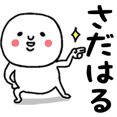 NAME  SADAHARU CAN STICKER