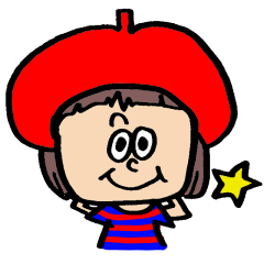 a beret girl
