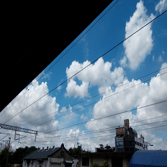 Clouds on July 8, 2020