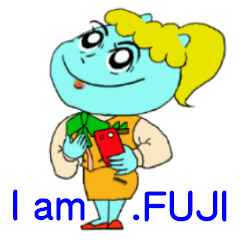 I am FUJI.Stickers
