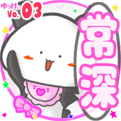 Panda's name sticker MY100720N22