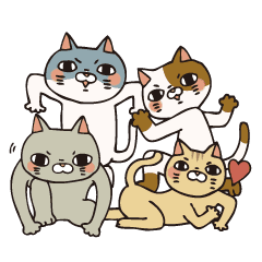 おめめぱっちりにゃんこ Line スタンプ Line Store おめめぱっちりにゃんこ Line スタンプ Line Store