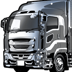 車 トラック業務2 クルマバイクシリーズ Line スタンプ Line Store