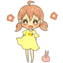 Pop girl Sticker