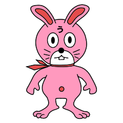 Space Pink Rabbit