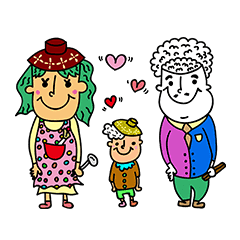 みそしるママ らいすパパ 全キャラ編 Line スタンプ Line Store みそしるママ らいすパパ 全キャラ編 Line スタンプ Line Store