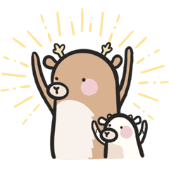 Deer Simi – LINE stickers | LINE STORE