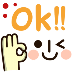 シンプルな顔絵文字 Line スタンプ Line Store シンプルな顔絵文字 Line スタンプ Line Store