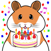 Very fat hamster 2