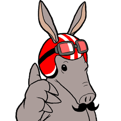 Helmet aardvark