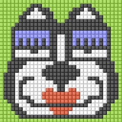 8-bit pixel french bulldog