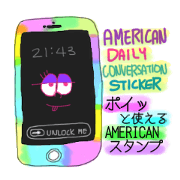 American Daily Conversation sticker