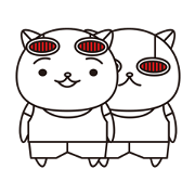 Cat robot white Cat type robot